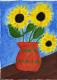 ---Sonnenblumen--- - Christoph Gerritsen - Acryl auf Leinwand - Blumen-Sonnenblumen - Klassisch