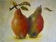 Chaumontelle Pears - Kathrin Felske-PreuÃ - Acryl auf Leinwand - Botanik - Realismus