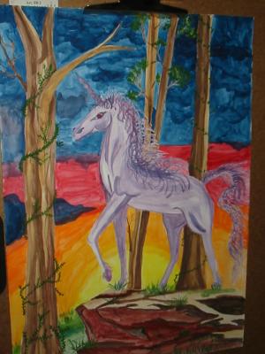 Einhorn - Violett - sybille schelhorn - Array auf Array - Array - Array Einhorn - Violett - sybille schelhorn - Array auf Array - Array - Array