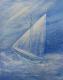 Das einsame Boot -  KunstWelten - Acryl auf Leinwand - Sonstiges - 