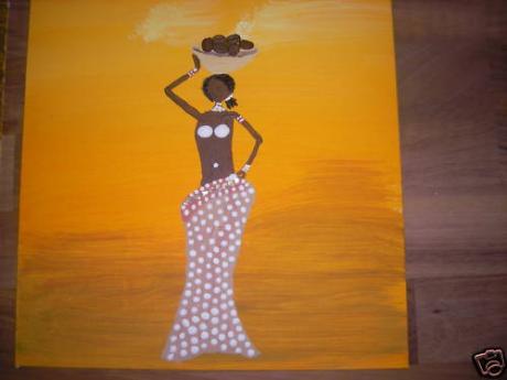AFRIKA 2 Acryl Mischtechnik - NiLa - Array auf Array - Array - AFRIKA 2 Acryl Mischtechnik - NiLa - Array auf Array - Array -