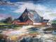 Alter Haubark - Wolfgang Archibald Nagl - Acryl auf Pappe - Sonstiges - 