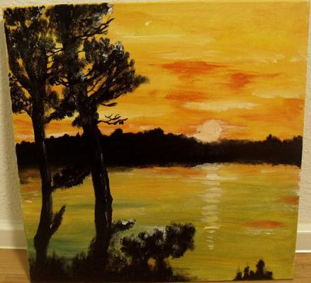 Sonnenuntergang am See - Marco - Array auf Array - Array - Sonnenuntergang am See - Marco - Array auf Array - Array -