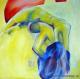 Sonne in der Nacht (2005) - Edith M. Schmidinger - Acryl auf Leinwand - Sonstiges-Sonne - 