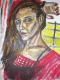 Model Number Two - Peter Mach - Acryl auf Leinwand - Portrait - Klassisch