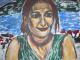 Frau am See - Peter Mach - Acryl auf Leinwand - Portrait-Frauen-See - Klassisch