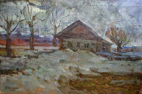 Winter overcast day (1979) Vasilij Belikov - Vasilij Belikov - auf - Array - Winter overcast day (1979) Vasilij Belikov - Vasilij Belikov - auf - Array -