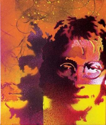 John Lennon-orange (2005) - joy-art - auf Array - Array - John Lennon-orange (2005) - joy-art - auf Array - Array -