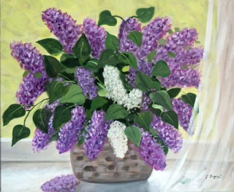 ---Lilac in the basket - Gala Bogiel - Array auf Array - Array - Array