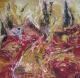 Provence - Kiki  Maria - Acryl auf Leinwand - Berge-Wald-Wiese-Sommer-Sonne - Expressionismus