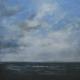 SEASCAPE_2012_01 - axel axel - Ãl auf Leinwand - Meer-Wolken - 