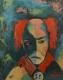 ---Letzte Vorstellung - Karl-Heinz Schicht - Acryl auf Leinwand - Portrait - Expressionismus