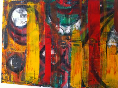 Farbstreifen - Michael Flohr -  auf  - Array - Array