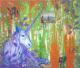 the last unicorn - Christiane Gathmann - Acryl-Mischtechnik auf  - Fantastisch-Natur-Sonstiges - 