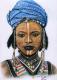 Young Wodaabe Man - Nicole Zeug - Farbstift auf  - Gesichter - 