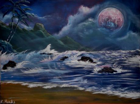 beach moon - Katja Humbs - Array auf  - Array - 