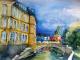 Leineschloss Hannover  - Evelyn Brosche - Aquarell auf  - Stadtansichten - 