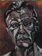 Lucien Freud - Peter David - Acryl auf Leichtstoffplatte - Menschen - 