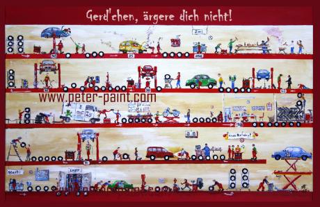 Gerd´chen , ärgere Dich nicht !! - peter paint - Array auf Array - Array - 