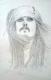 Johnny Depp - Leandra Born - Bleistift auf  - Portrait - 