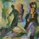 ---Gelassenheit - Karl-Heinz Schicht - Acryl auf Leinwand - Menschen - 