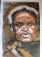 Afrikanerin - Peter David - Acryl auf Papier - Menschen - 