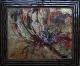 Blume der Erkenntnis (gerahmt) - Helene + Mario Wohlfahrt - Acryl auf Leinwand - Abstrakt-Blumen - Klassisch