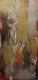 Golden Flowers - Helene + Mario Wohlfahrt - Acryl auf Leinwand - Abstrakt - Klassisch