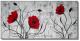 Roter Mohn II - Acrylgemälde 100x50cm Mohnblumen Roter Mohn II - Acrylgemälde 100x50cm Mohnblumen