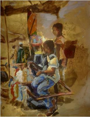 Neues Kunstwerk - Dingui Herve gerard Boni - auf - - Neues Kunstwerk - Dingui Herve gerard Boni - auf - -