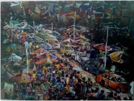 Neues Kunstwerk - Dingui Herve gerard Boni - auf - - Neues Kunstwerk - Dingui Herve gerard Boni - auf - -