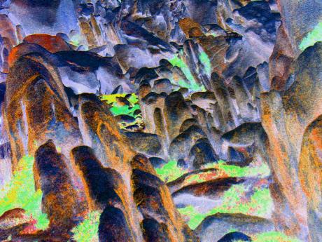 Kaskaden - Kunstdruck - Kristin Gräfin von Montfort - Array auf - Array - Kaskaden - Kunstdruck - Kristin Gräfin von Montfort - Array auf - Array -