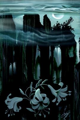 Lilien in alten Ruinen - Konstantin Avdeev - Array auf - Array - Lilien in alten Ruinen - Konstantin Avdeev - Array auf - Array -