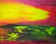    Intensive Heat - david hatton - Acryl auf Leinwand - Landschaft - Abstrakt