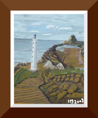 Castle point Lighthouse - Ilonka Brandstetter - auf Array - Array - Castle point Lighthouse - Ilonka Brandstetter - auf Array - Array -